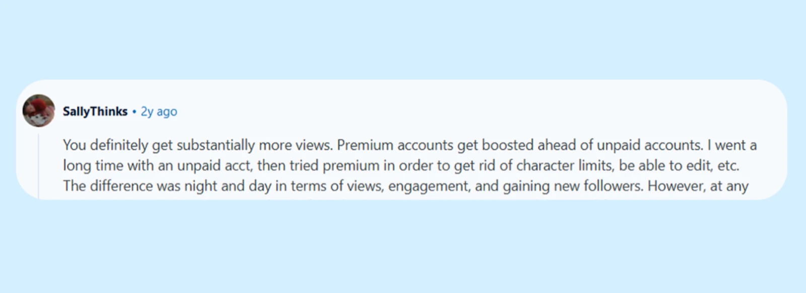 A discussion about the effect of Premium on promotion on X